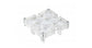 10x10x1,5 cms modulaire sans système d&