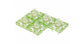 Antcrilic modulaire 10x10x1,5 cm