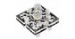 Antcrilic modulaire 10x10x1,5 cm