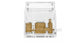 AntHouse 10x10x1,3 cms Avec Grande Boîte - Liège
