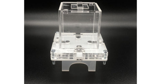 Boîte de fourrage 10x10x7cms, petit champignon modulaire