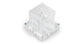 Boîte de fourrage 10x10x7cms, petit champignon modulaire