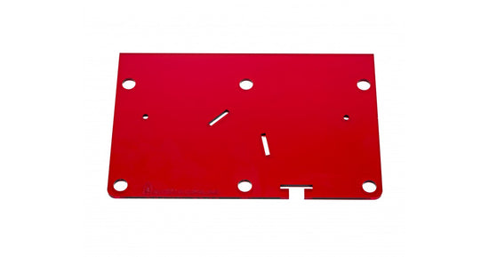 Bonnet rouge transparent rigide NaturColor