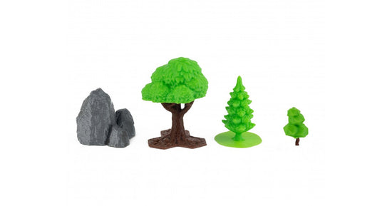 Décoration Artificielle 3D (Lot de 4 tailles)