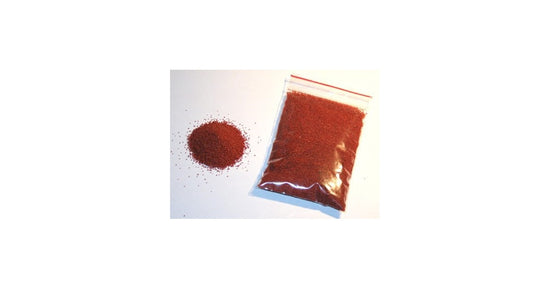 Sable décoratif rouge de quartz 50g