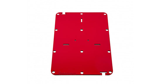 Tops rouges transparents rigides